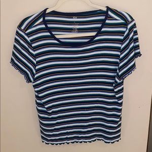 stripped t-shirt
